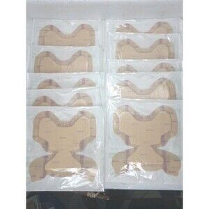 (10) New Pcs Mepilex Border Heel Dressing, Ref# 282790~  8.7" x 9.1" Exp:2027